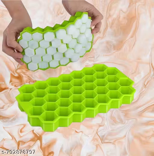 Silicone Honey Ice Cube Tray And Ice Face Roller combo (COD Available)